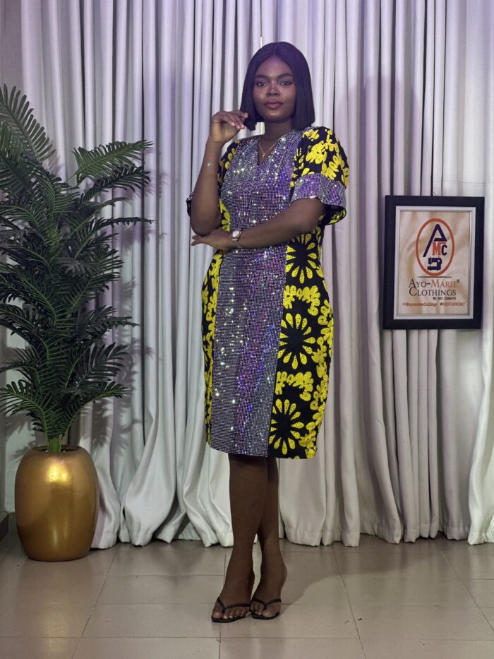 TIWA BLINGED DRESS - Image 1