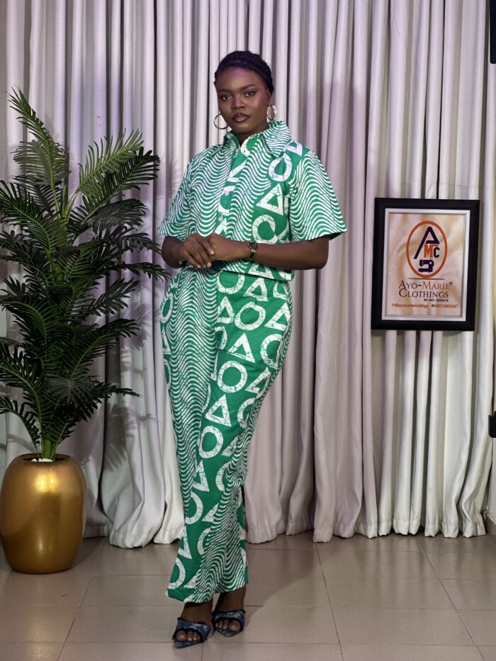 ABIOLA 2PCs SET(Green) - Image 1