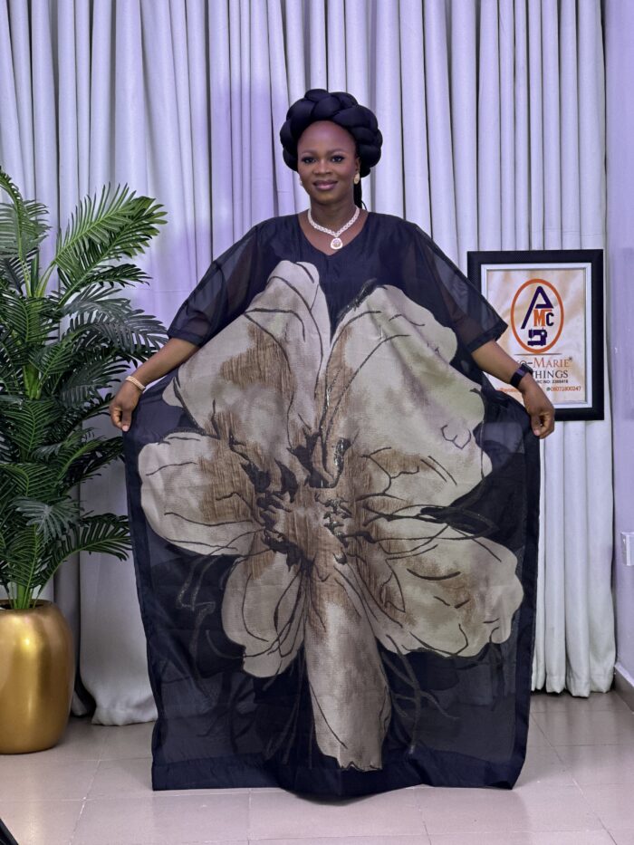 LUXURY ORGANDI BROCADE (Gold) - Image 1
