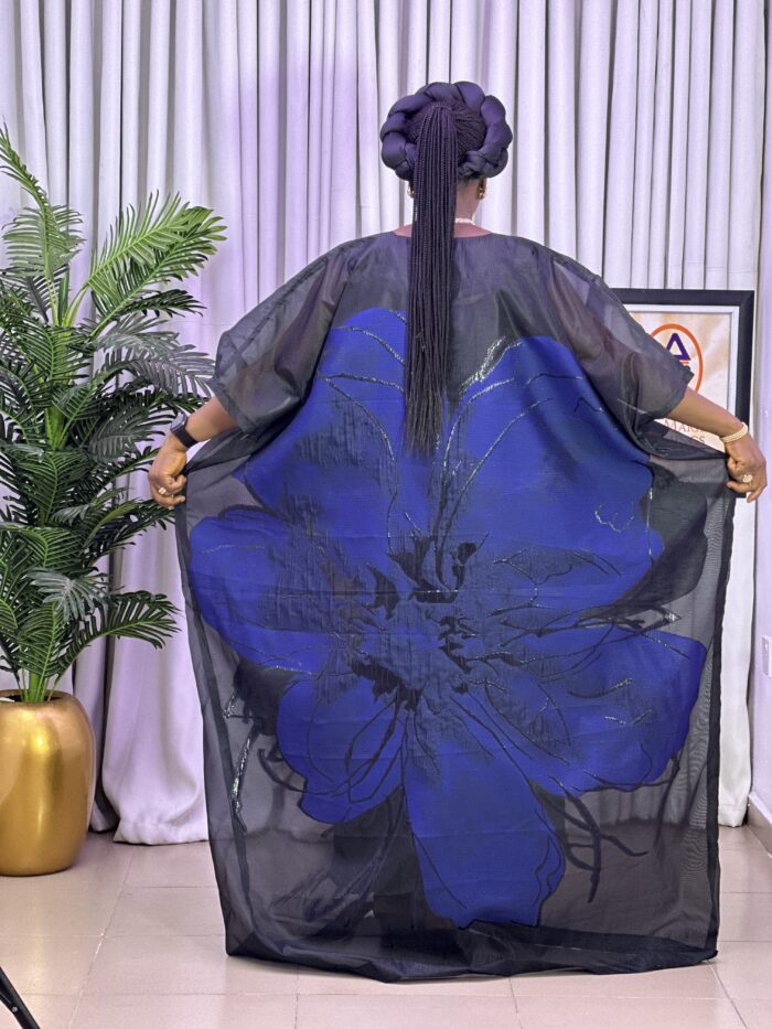 LUXURY ORGANDI BROCADE(Blue) - Image 2