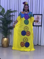 OLIVIA LACE X ANKARA DRESS