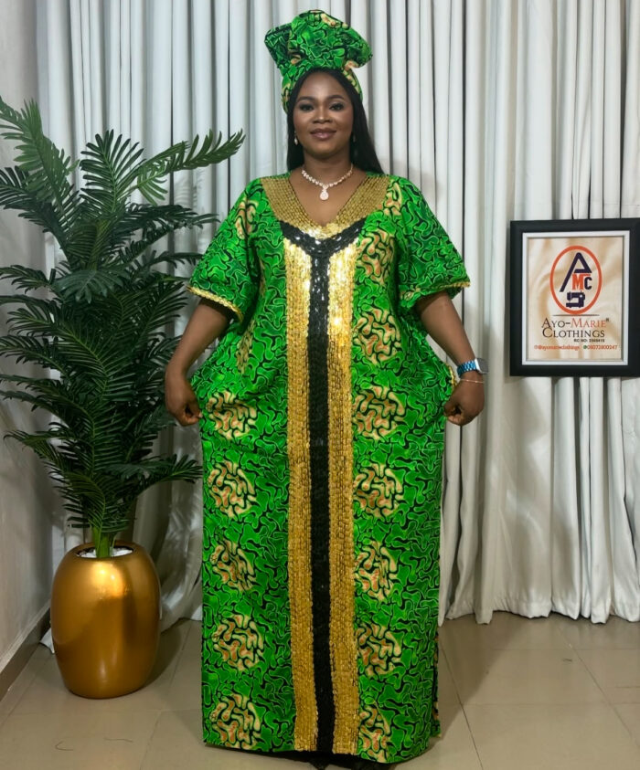 KEMI BEADED KAFTAN - Image 1
